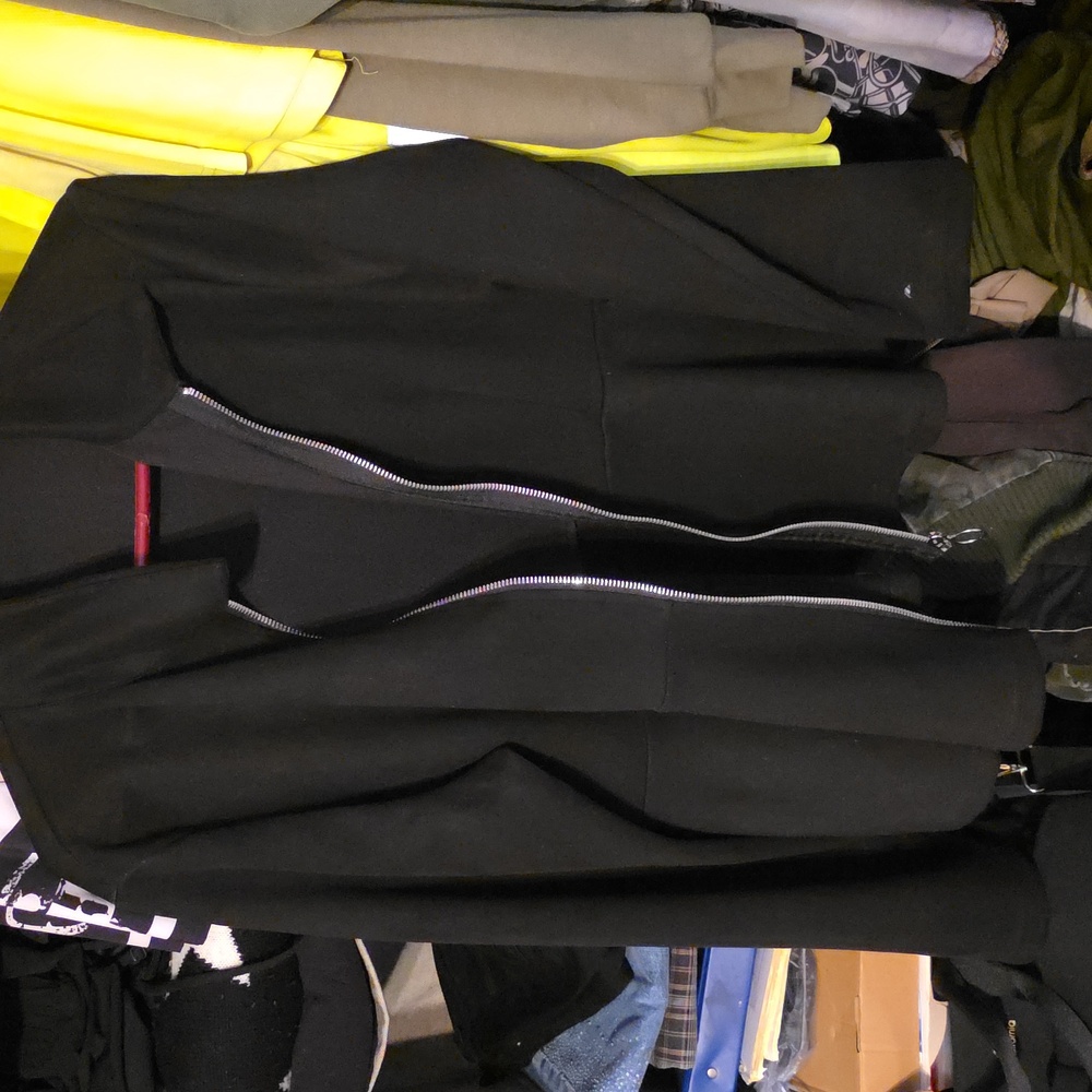 Black  Suade  Jacket for Women